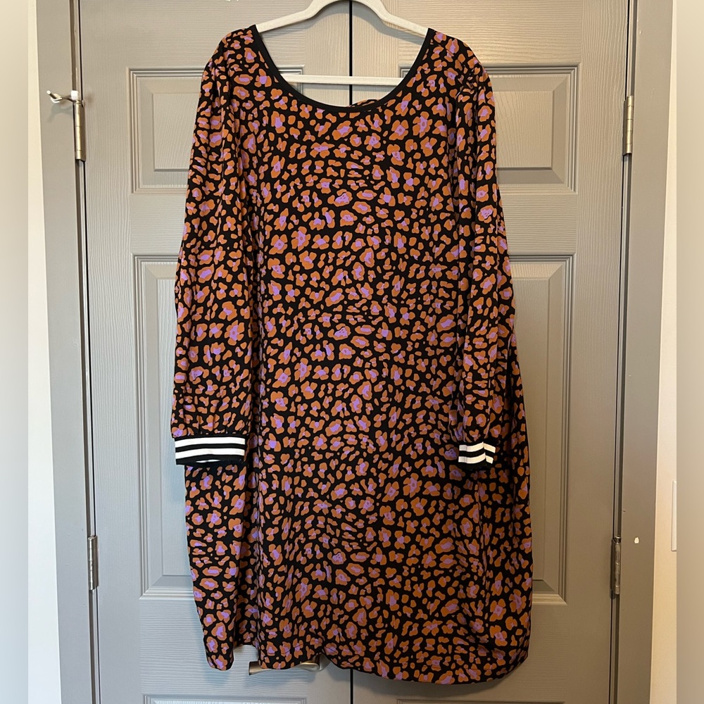 Eloquii Animal Print Dress